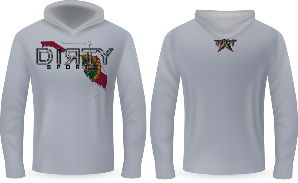 Dirty Florida State Flag Cutout - PartialDye Streetwear