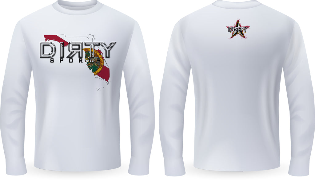 Dirty Florida State Flag Cutout - PartialDye Streetwear