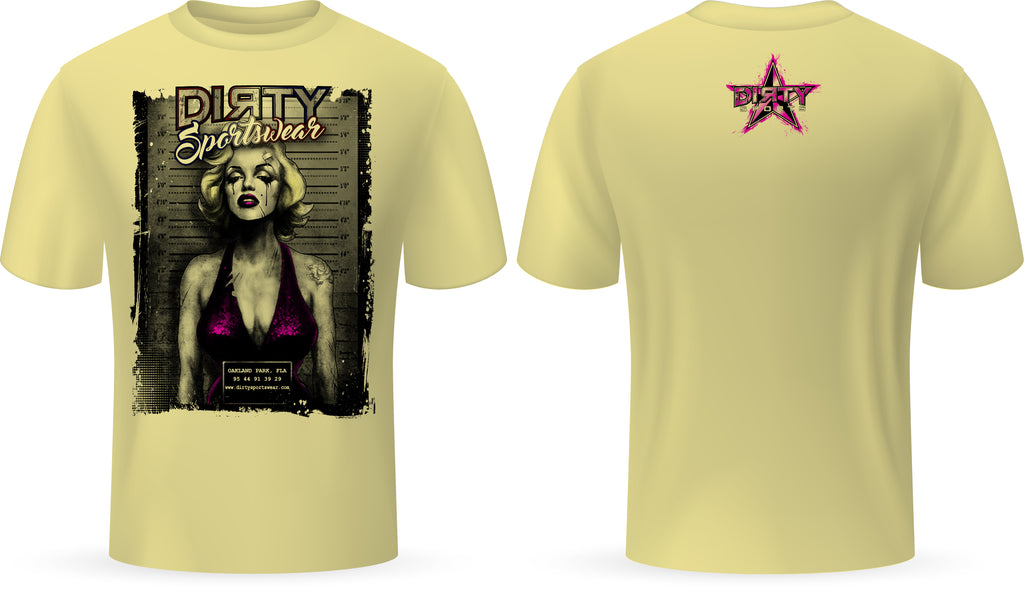 DIRTY MUGSHOT, MARILYN MONROE - PartialDye Streetwear