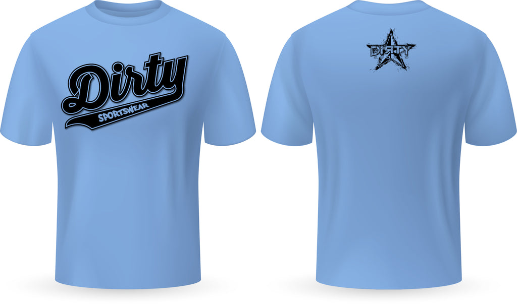 Dirty Script Swoosh - PartialDye Streetwear