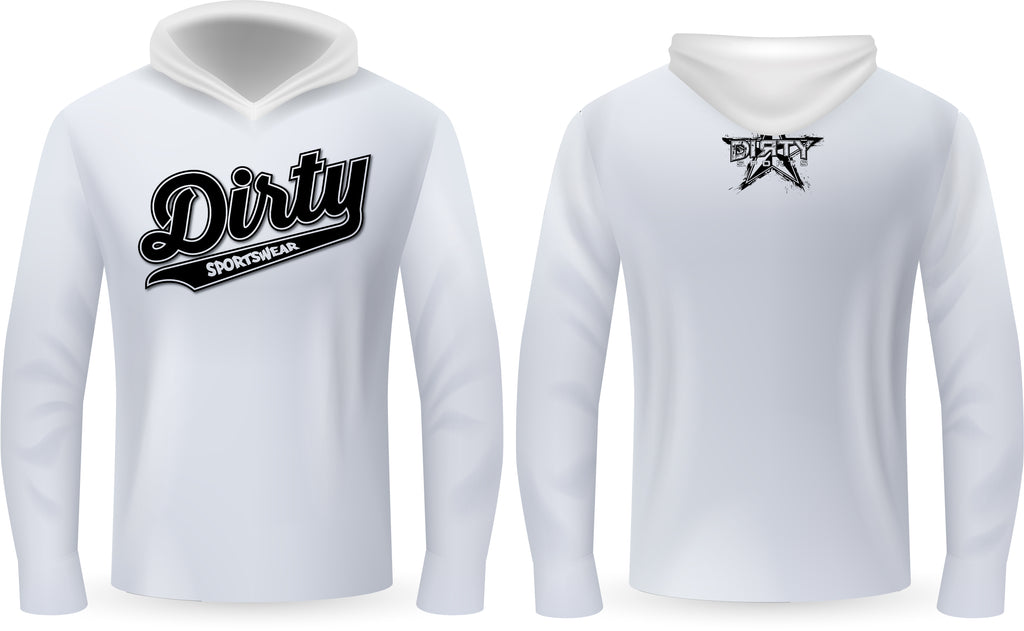 Dirty Script Swoosh - PartialDye Streetwear
