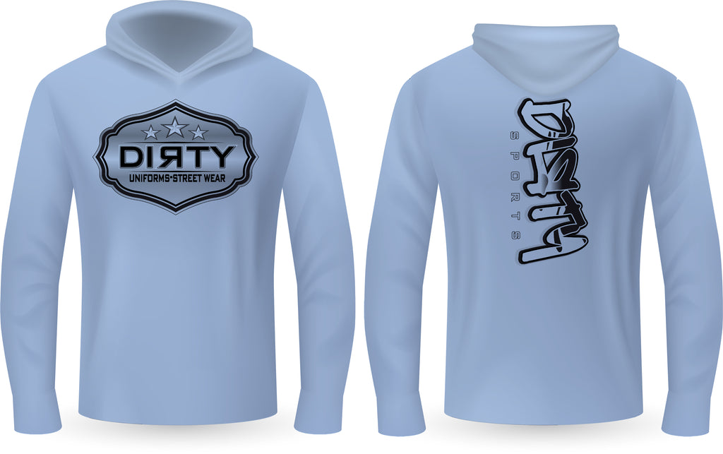 Dirty Sports Streetwear Shield - PartialDye Streetwear