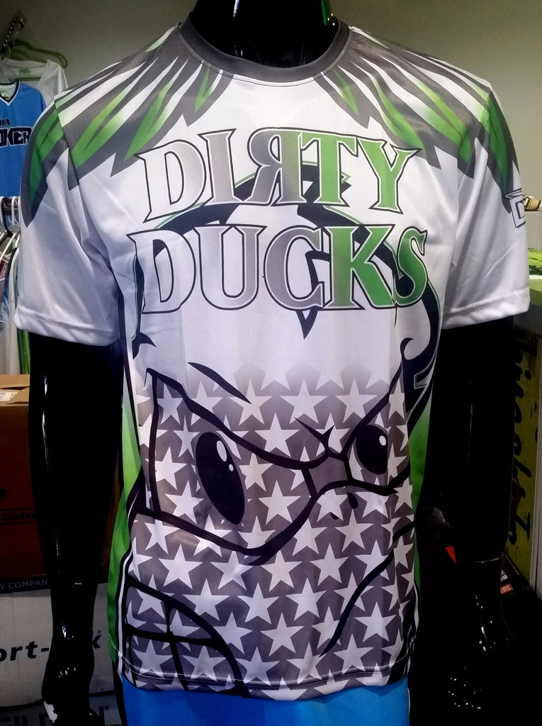 Dirty Ducks Green - Custom Full-Dye Jersey