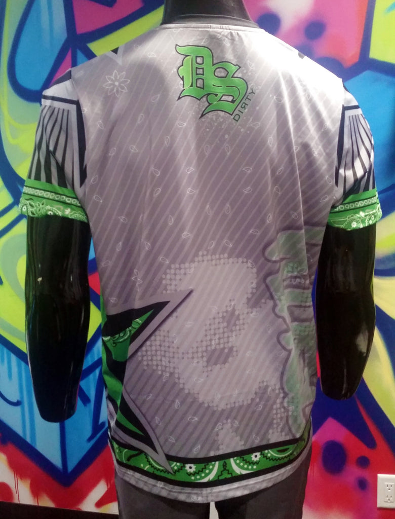 Dirty Sports, Paisley Grunge - Custom Full-Dye Jersey