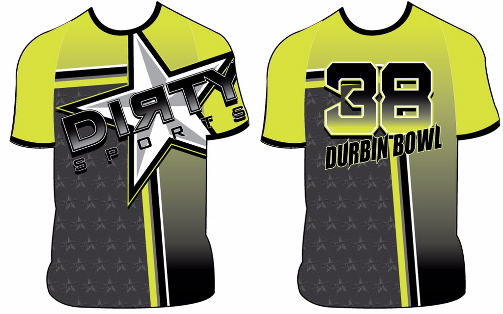 Dirty Sports - Durbin Bowl - Custom Full-Dye Jersey
