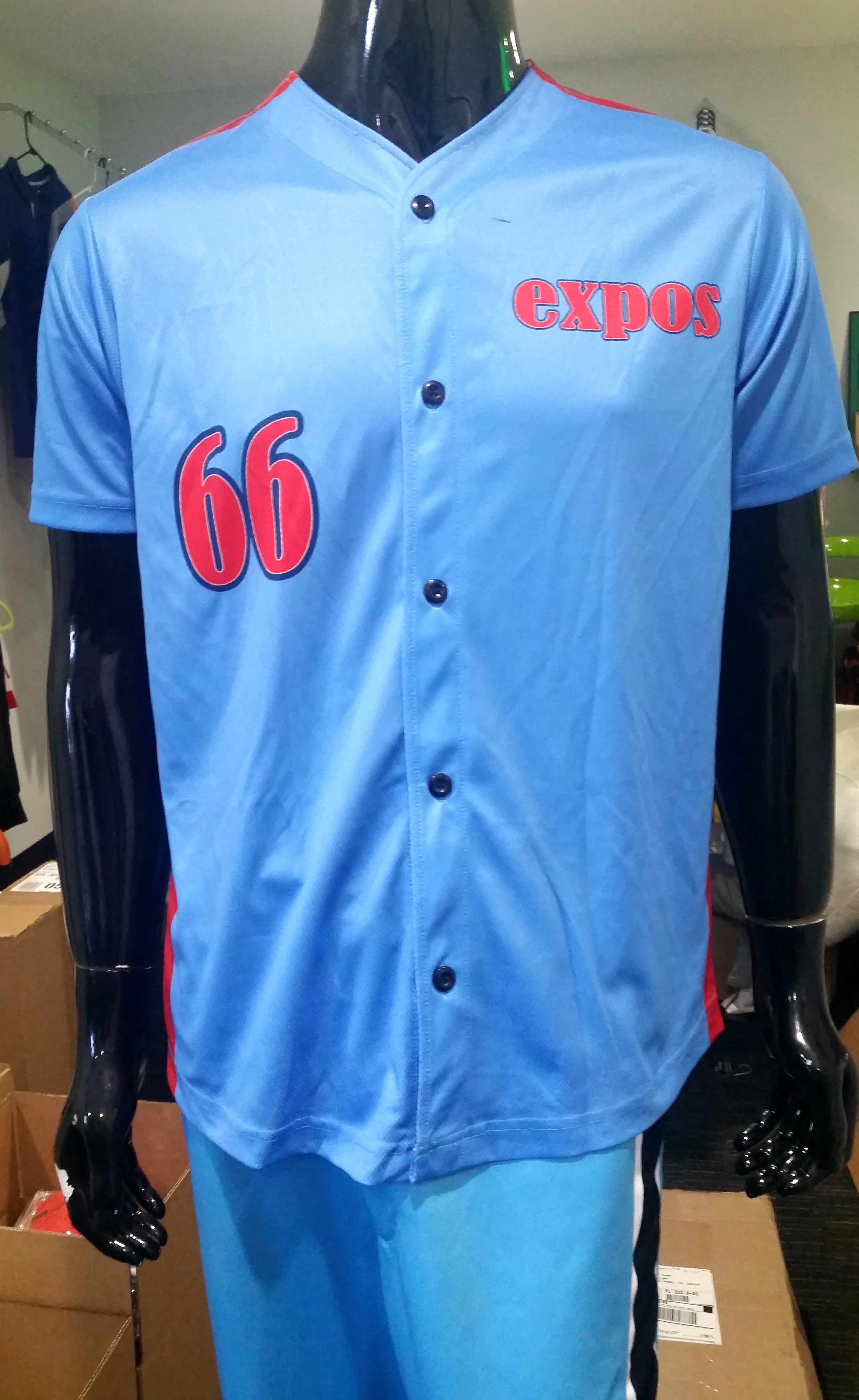 Custom expos jersey sales