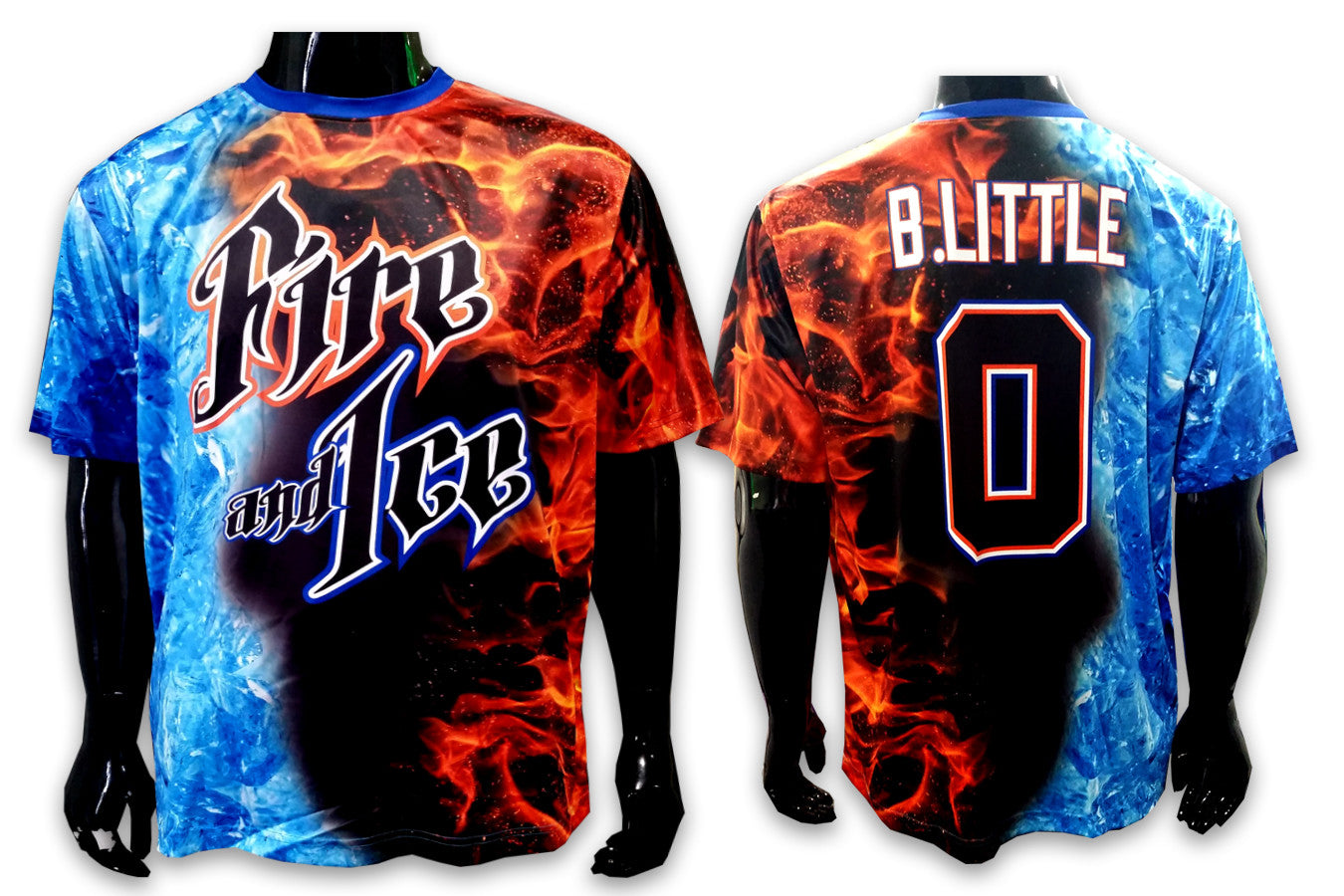 Fire and Ice - Custom Full-Dye Jersey - Dirty Sports Wear