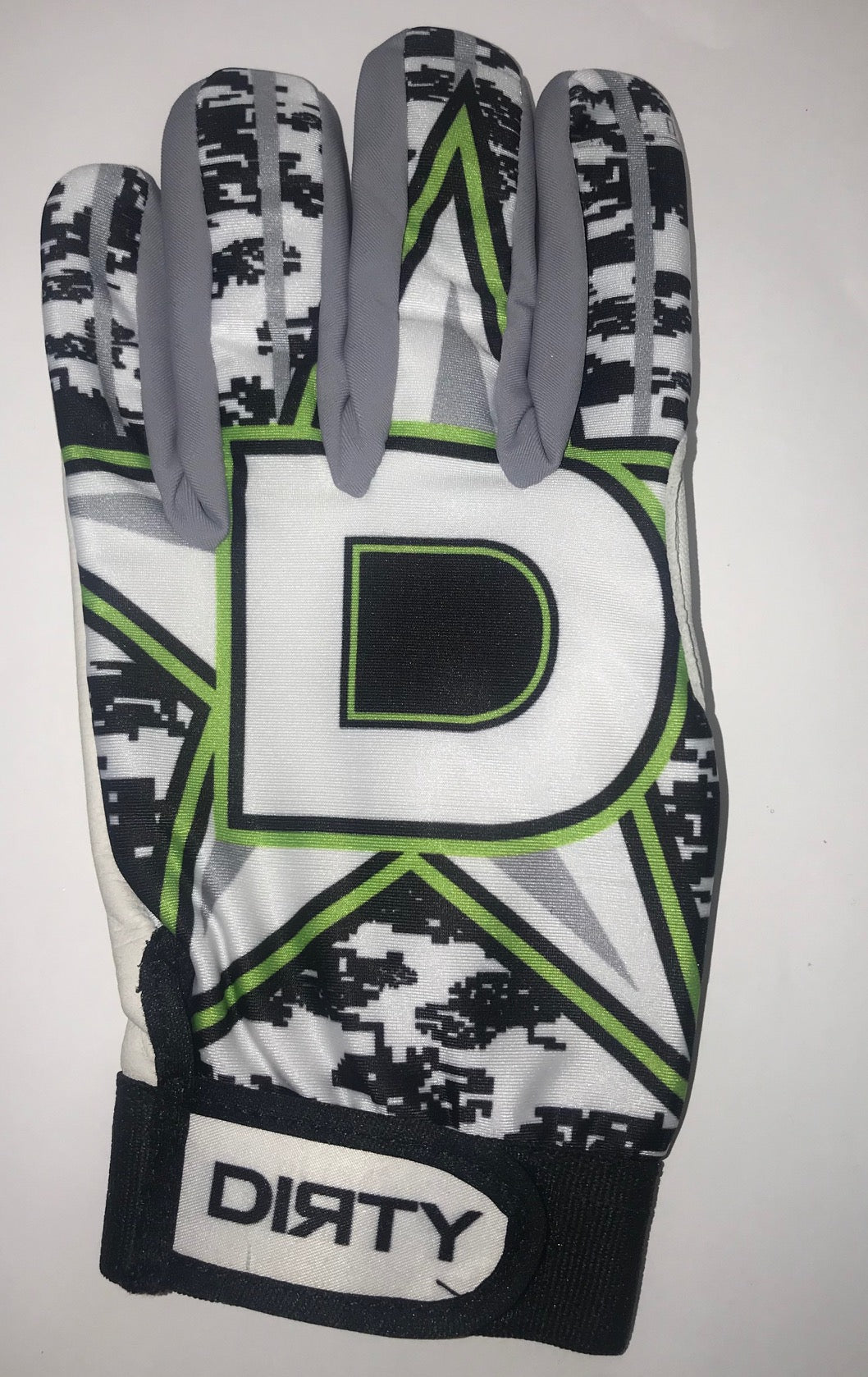 Neon green batting gloves store