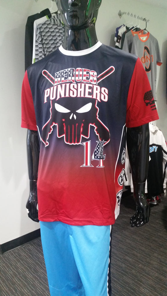 Heros; Punishers - Custom Full-Dye Jersey