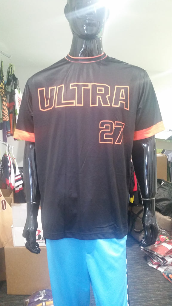 Hitmen Ultra, Black - Custom Full-Dye Jersey