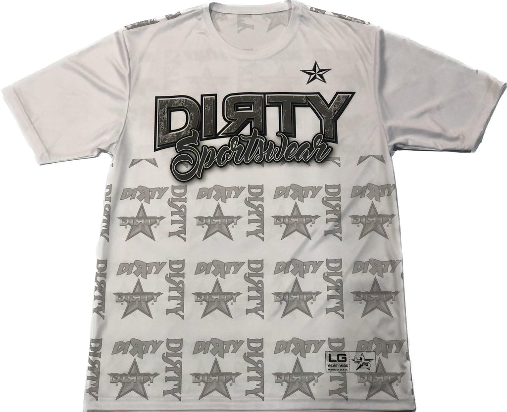 Dirty Sports Star Short Sleeve- White