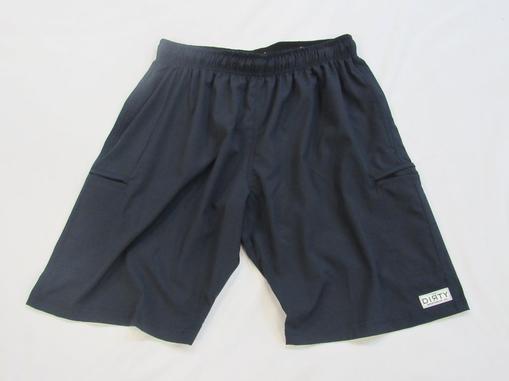 Dirty Sports, 4 Way Stretch Patch Logo - Navy Blue