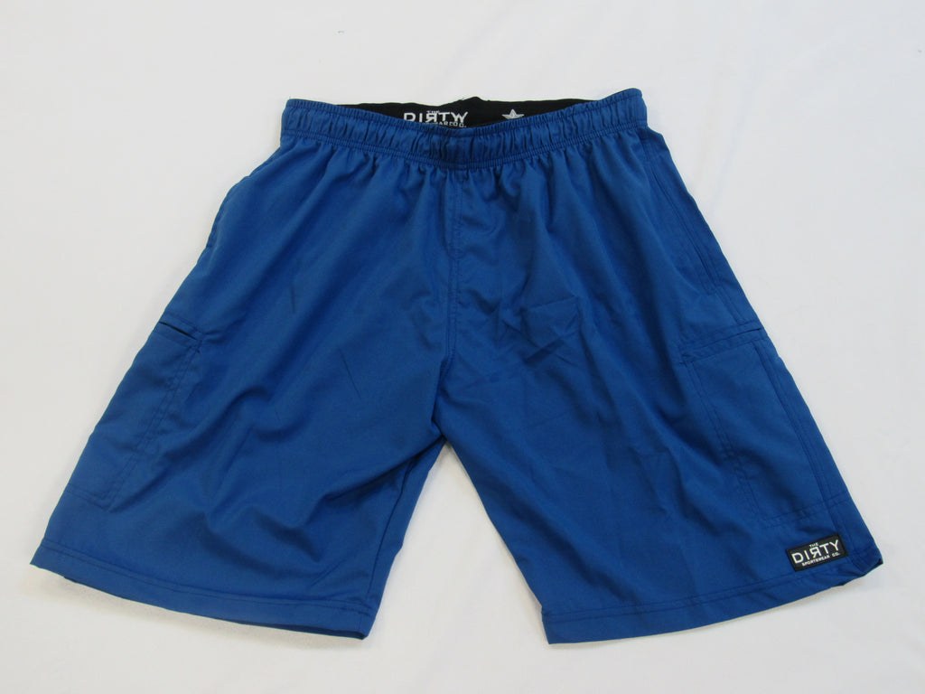 Dirty Sports, 4 Way Stretch Patch Logo - Royal Blue