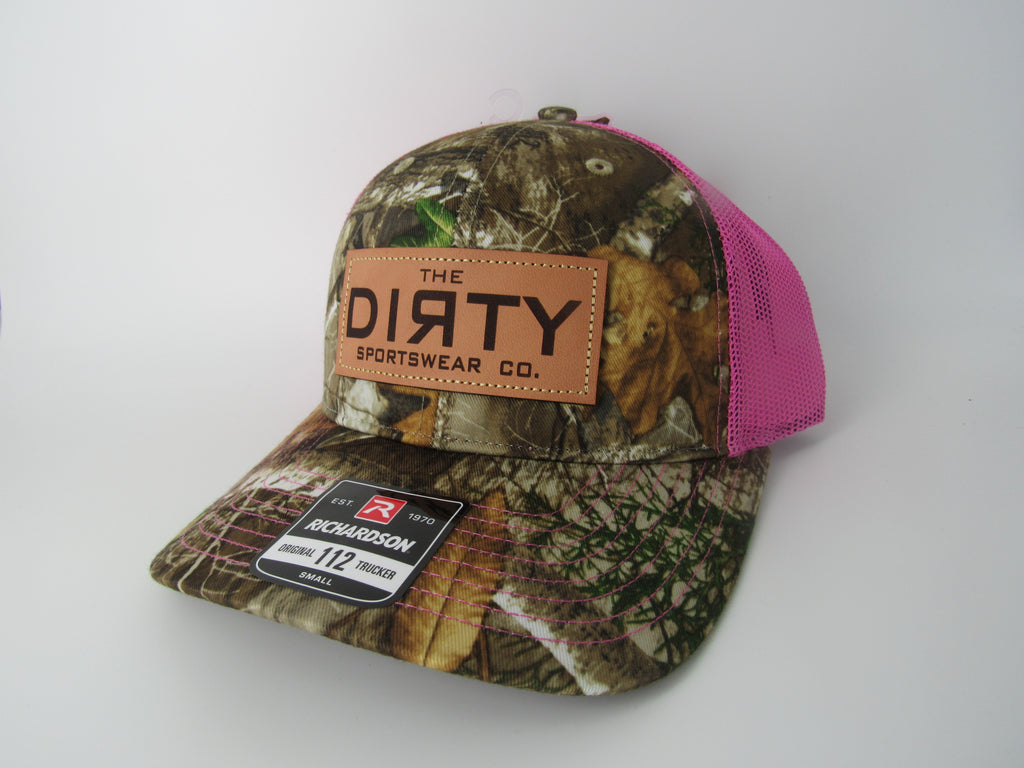 Snap-Back Hat - Real Tree Camo and Pink Mesh
