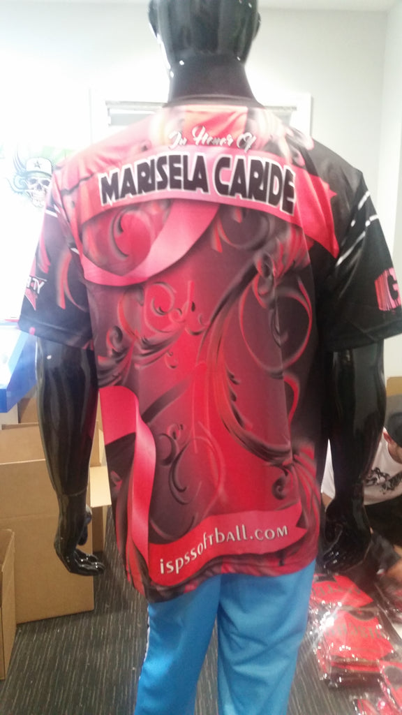 ISPS, BCA; Breast Cancer Awareness - Custom Full-Dye Jersey