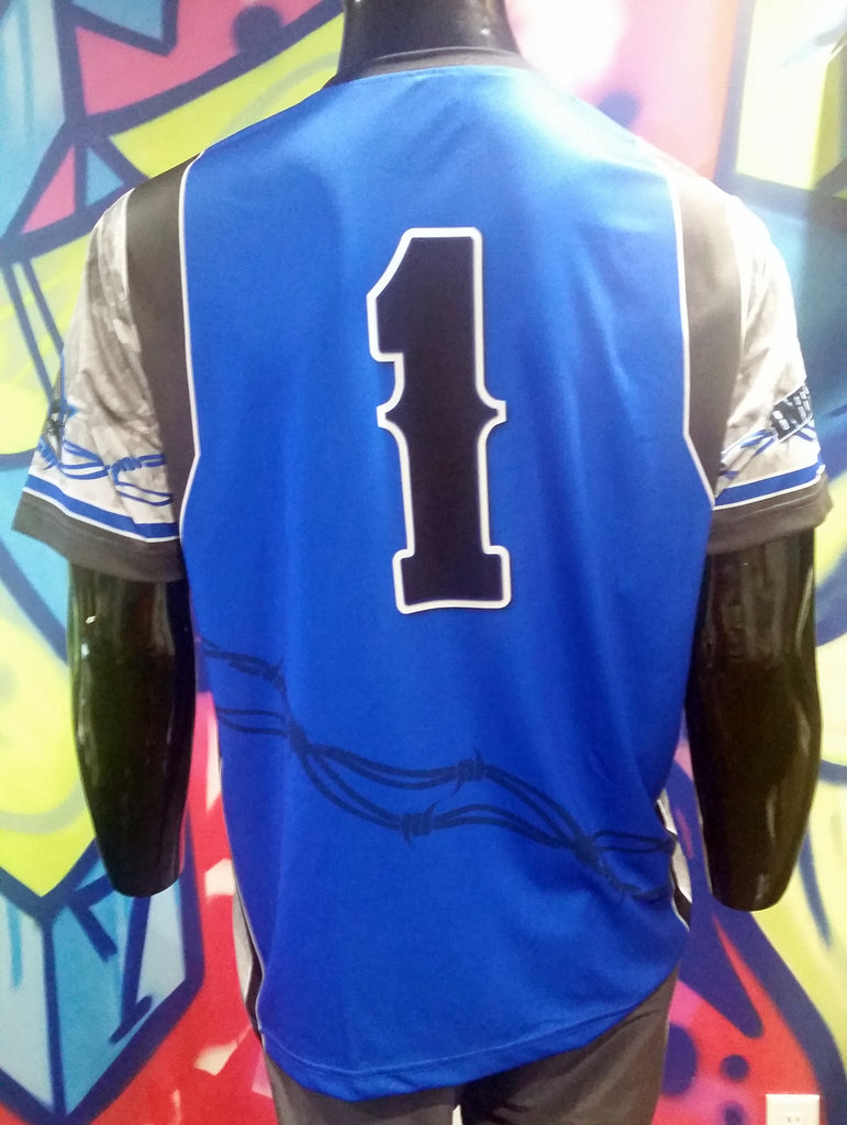 Indy Sluggers, Blue - Custom Full-Dye Jersey