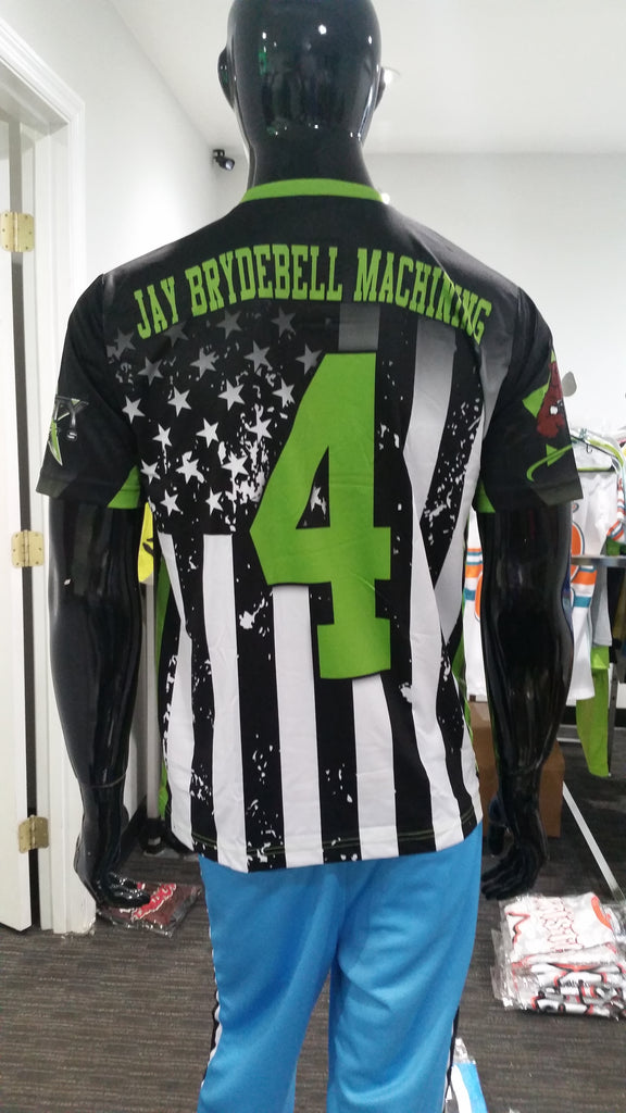 Jay Brydebell Machining - Custom Full-Dye Jersey