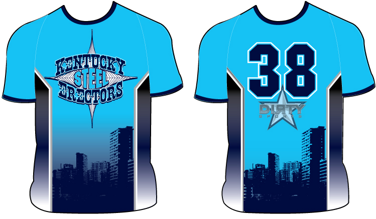 Kentucky STEEL ERECTORS - Custom Full-Dye Jersey