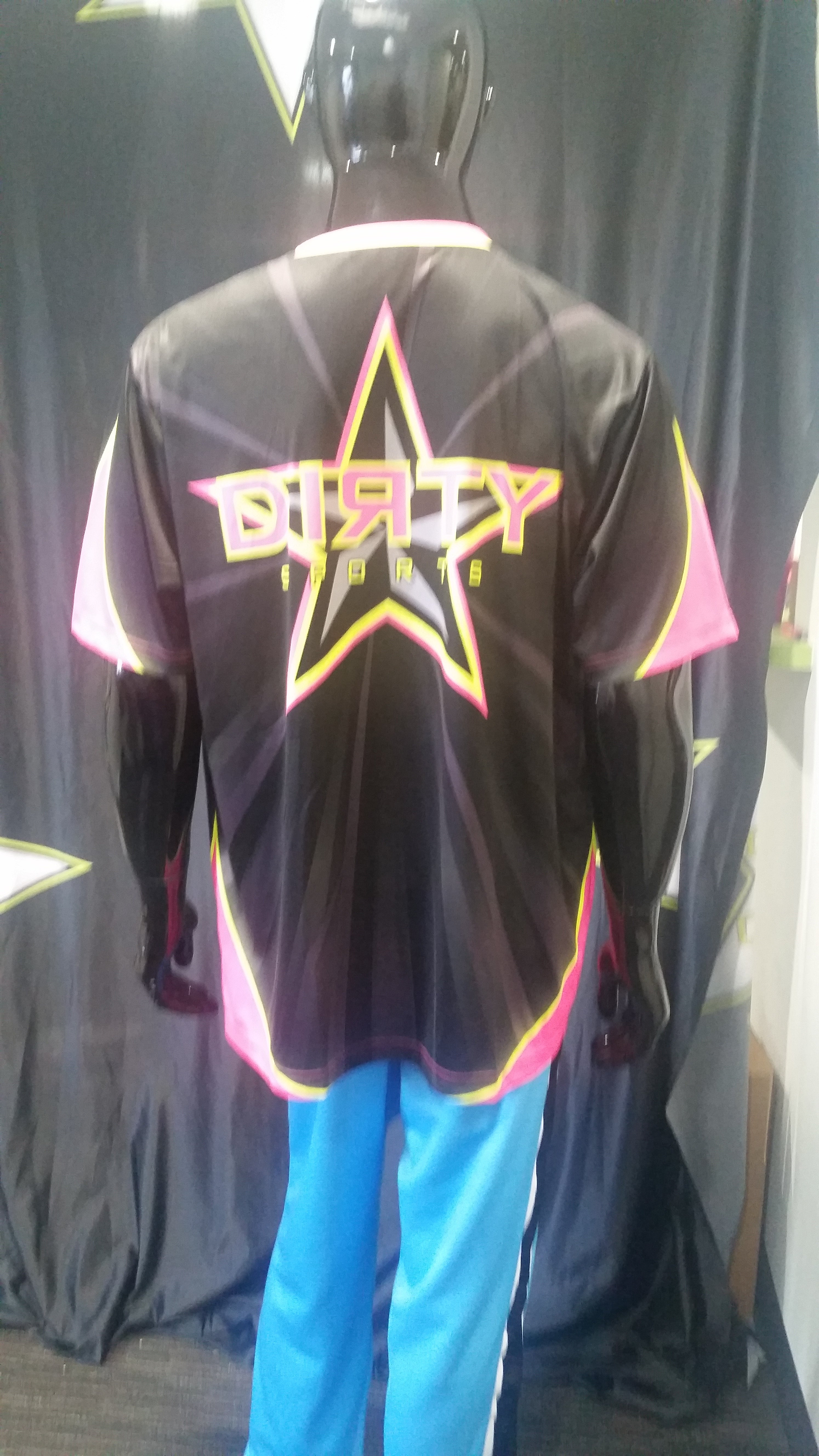 Pink dallas stars jersey top