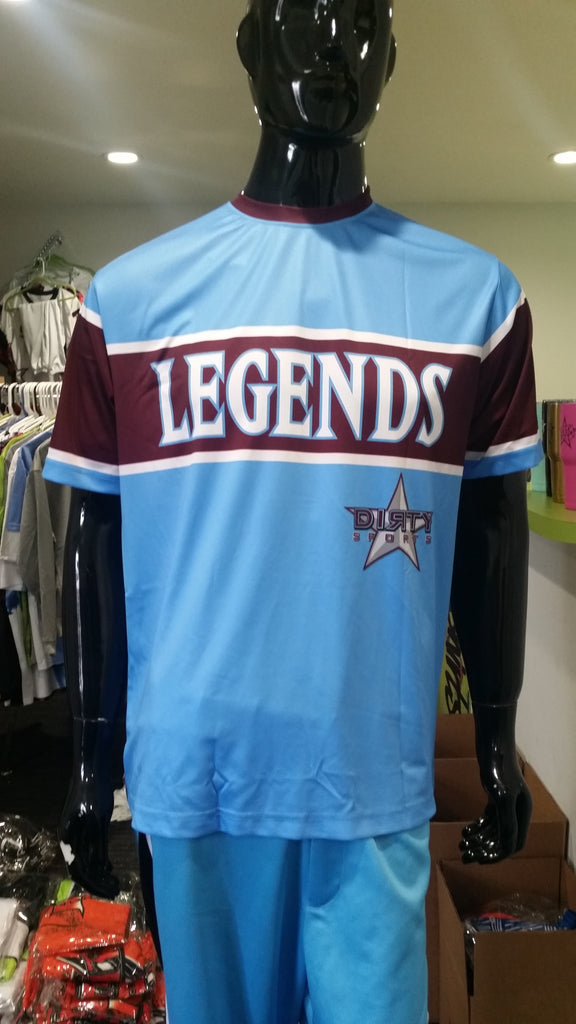 Legends, Light Blue - Custom Full-Dye Jersey