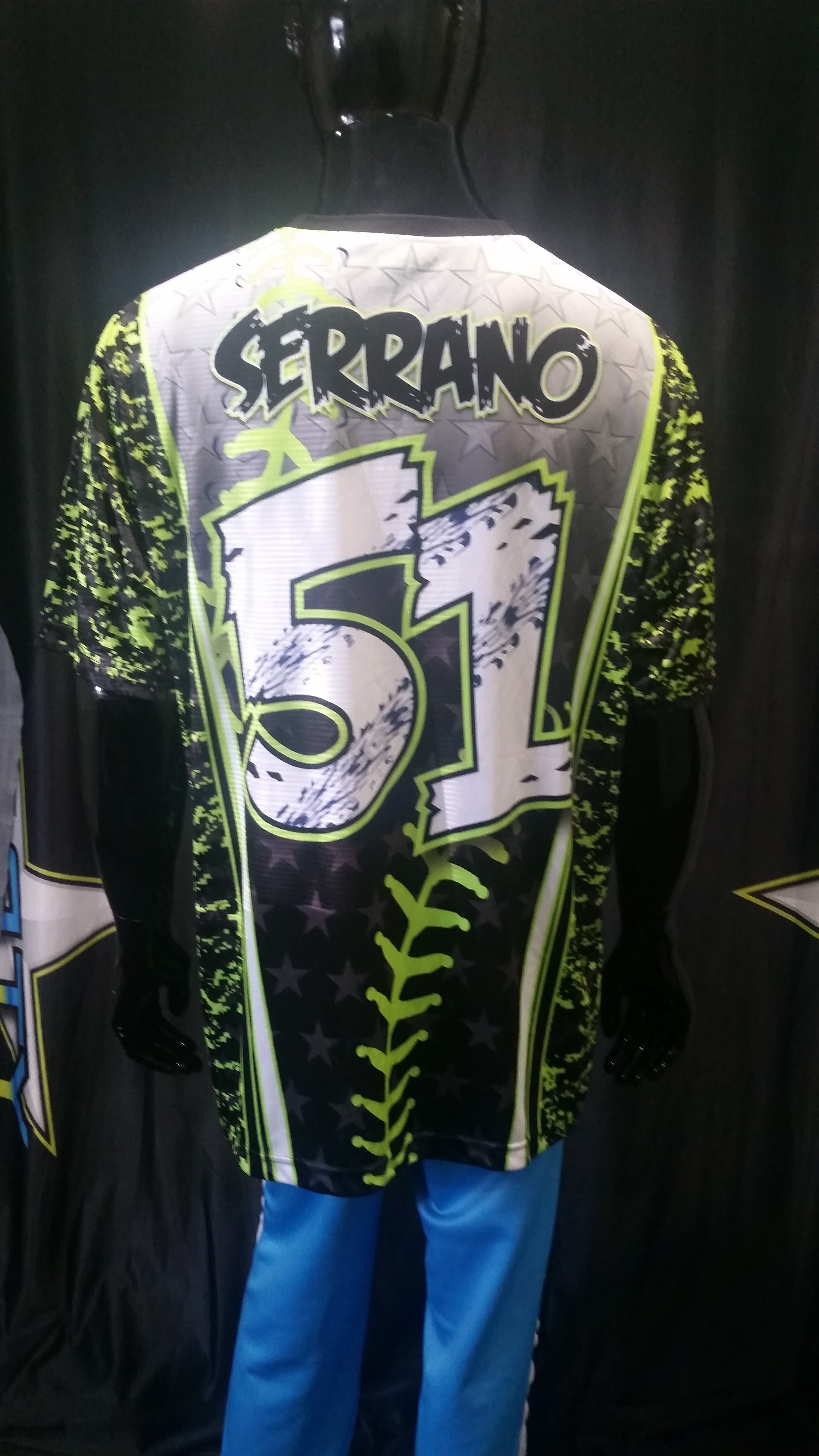 Lima Auto Junkyard Dogs Custom Full Dye Jersey Dirty Sports Wear