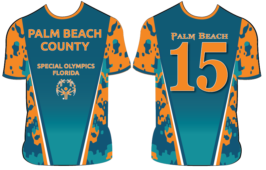 Palm Beach County - Special Olympics - Custom Full-Dye Jersey