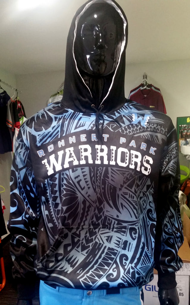 Rohnert Park Warriors, Hoodie - Custom Full-Dye Jersey