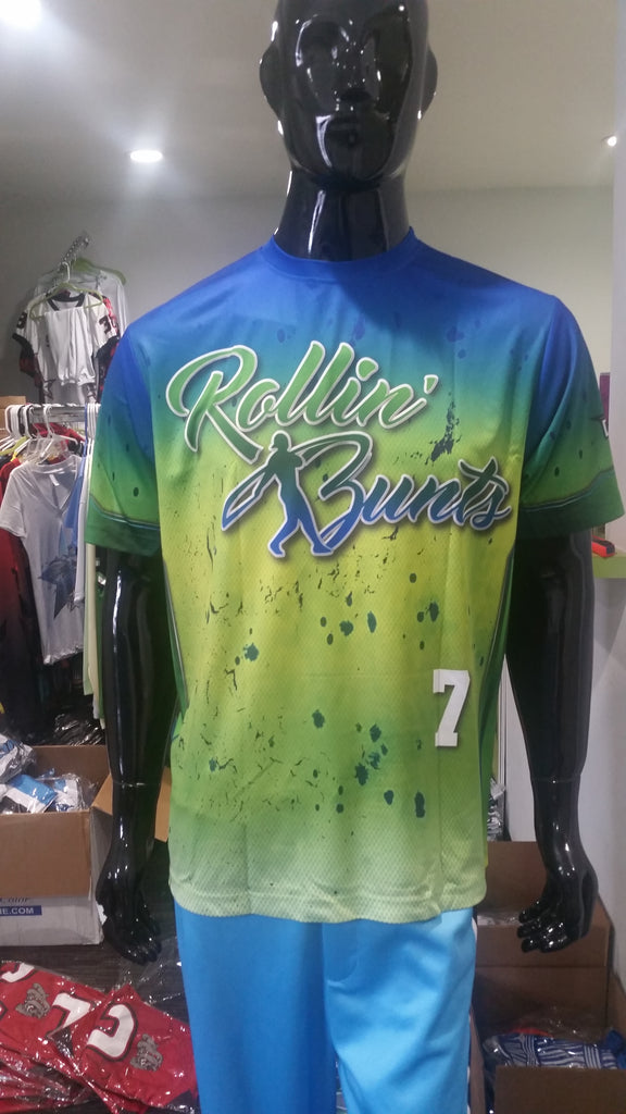 Rollin' Bunts, Mahi Texture - Custom Full-Dye Jersey