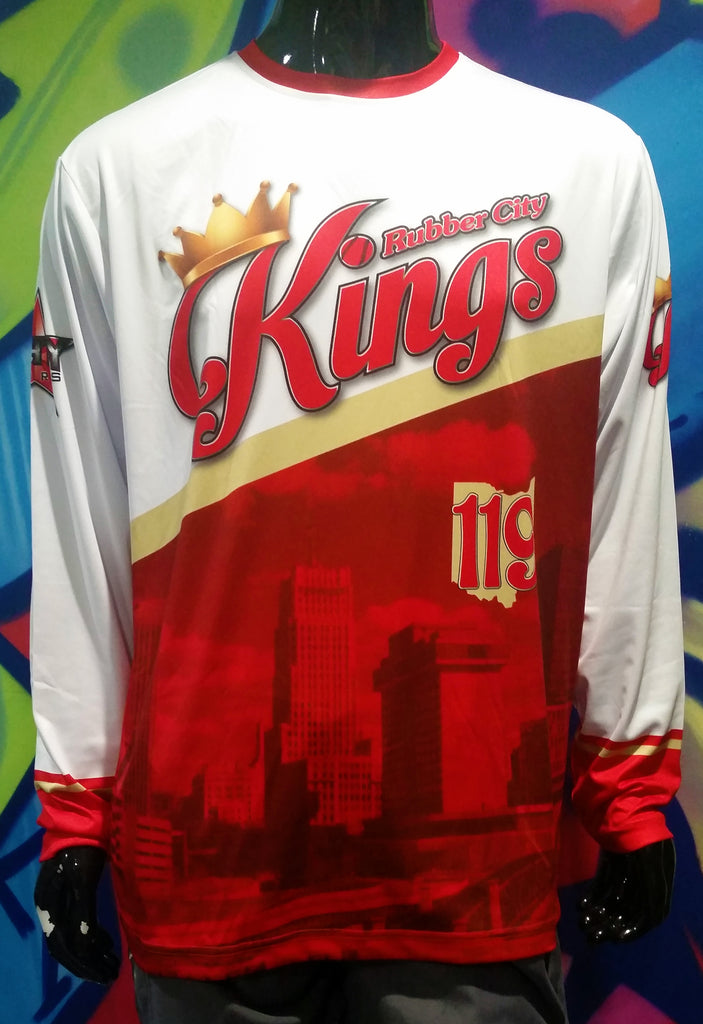 Rubber City Kings, Long Sleeve - Custom Full-Dye Jersey