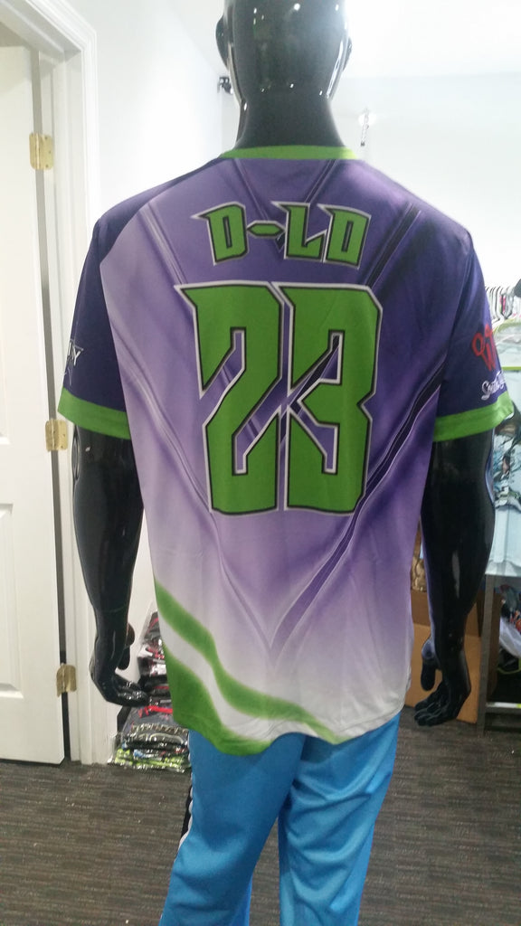 Sacred Flames Tattoo - Custom Full-Dye Jersey