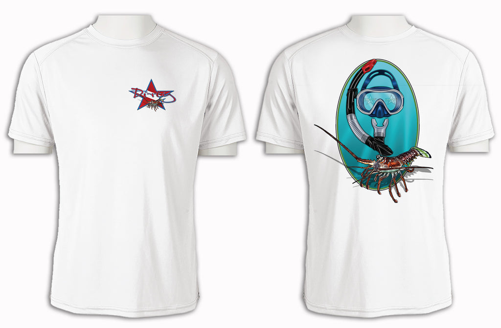 Spiny Lobster - Short Sleeve Polyester Shirt