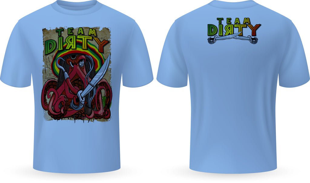 Team Dirty Pirate Rasta-Pus - PartialDye Streetwear