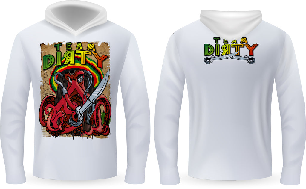 Team Dirty Pirate Rasta-Pus - PartialDye Streetwear