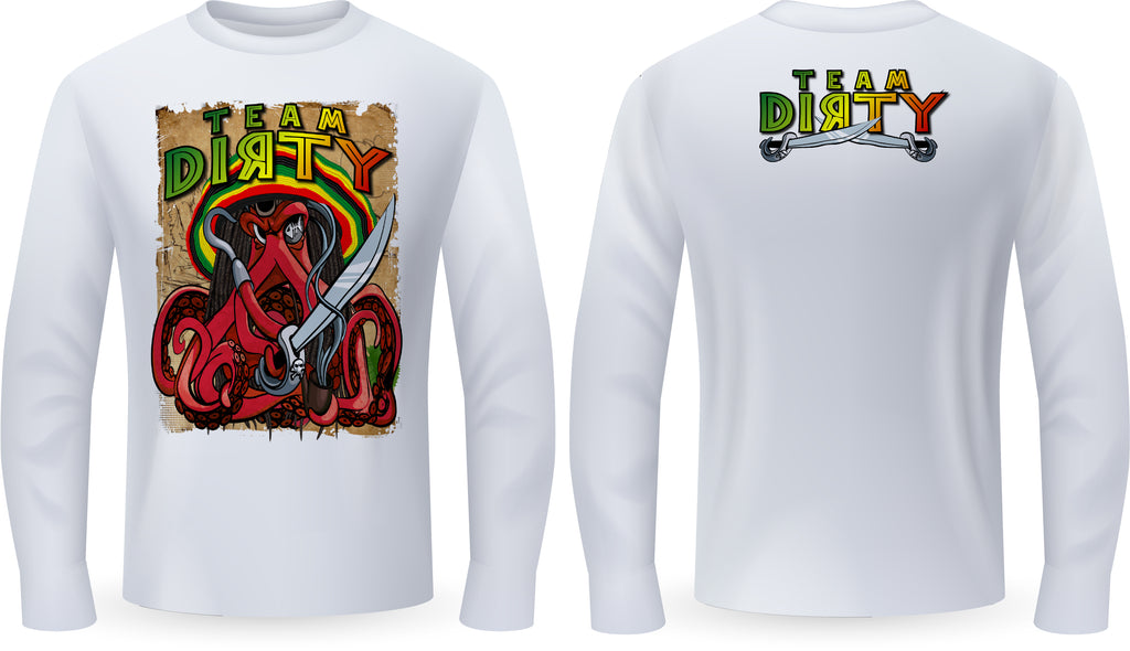 Team Dirty Pirate Rasta-Pus - PartialDye Streetwear