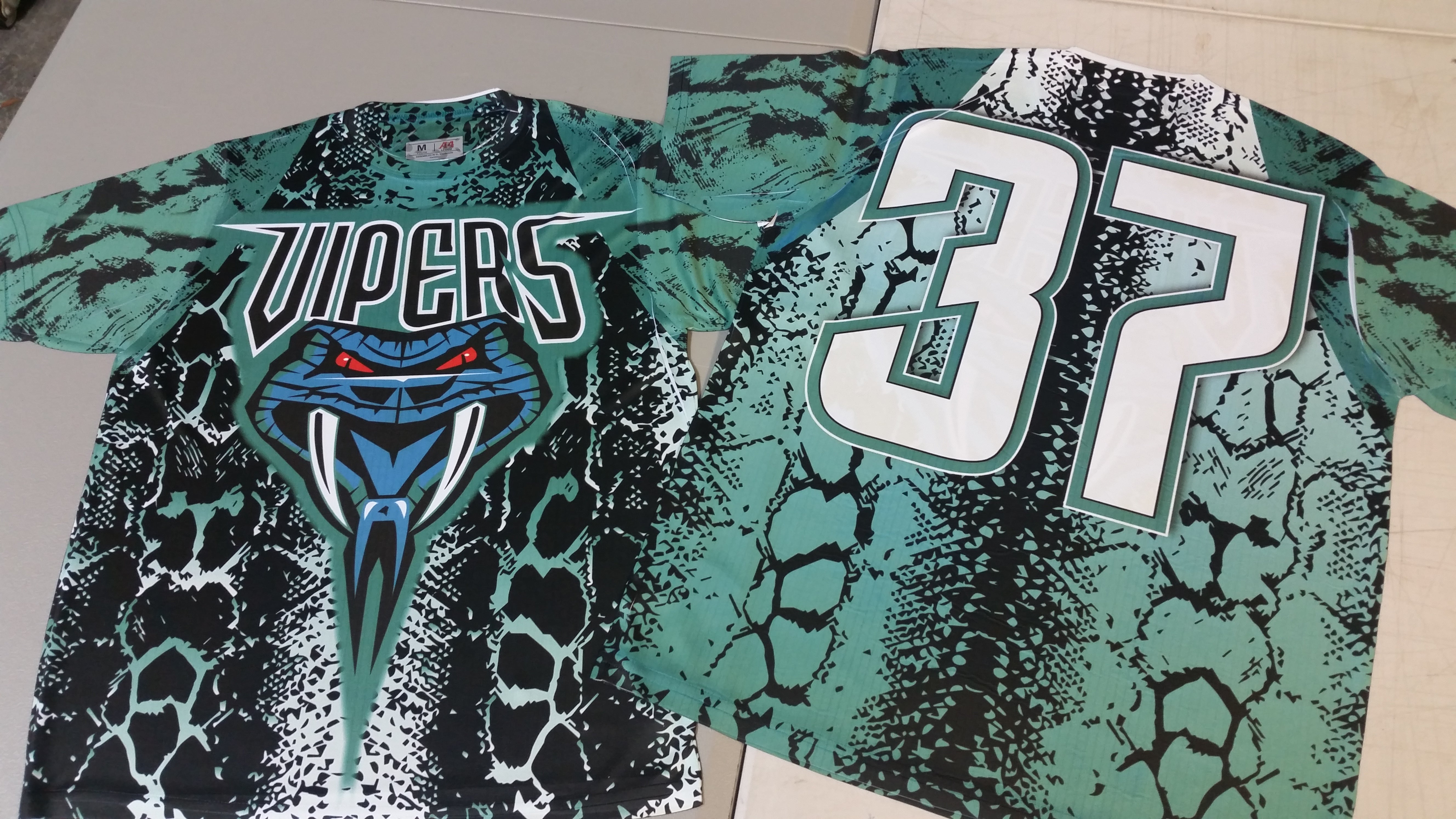 High Desert Vipers Baseball Club Custom NanoDri Baseball Jersey #J2