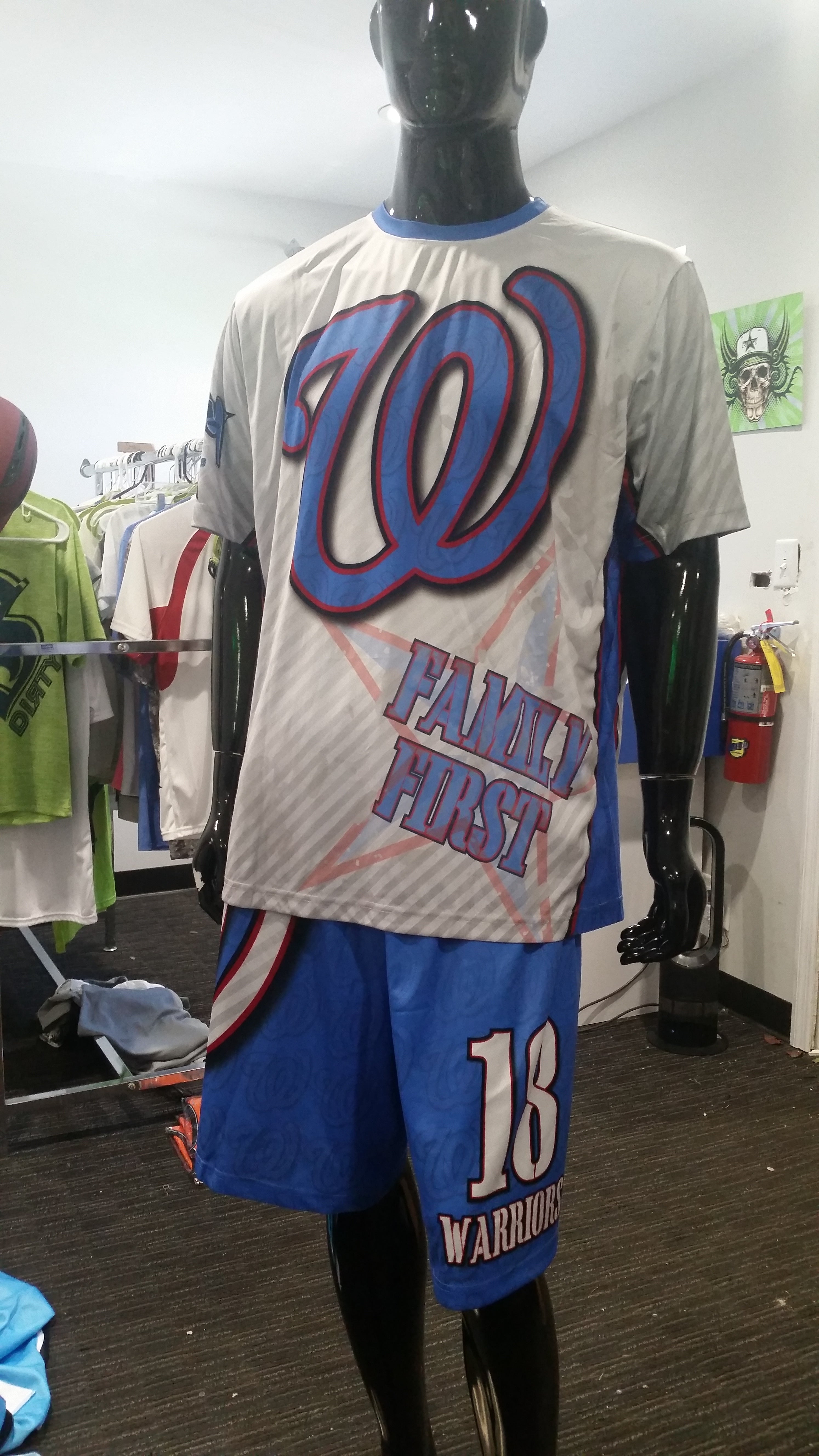 First ever custom jerseys online
