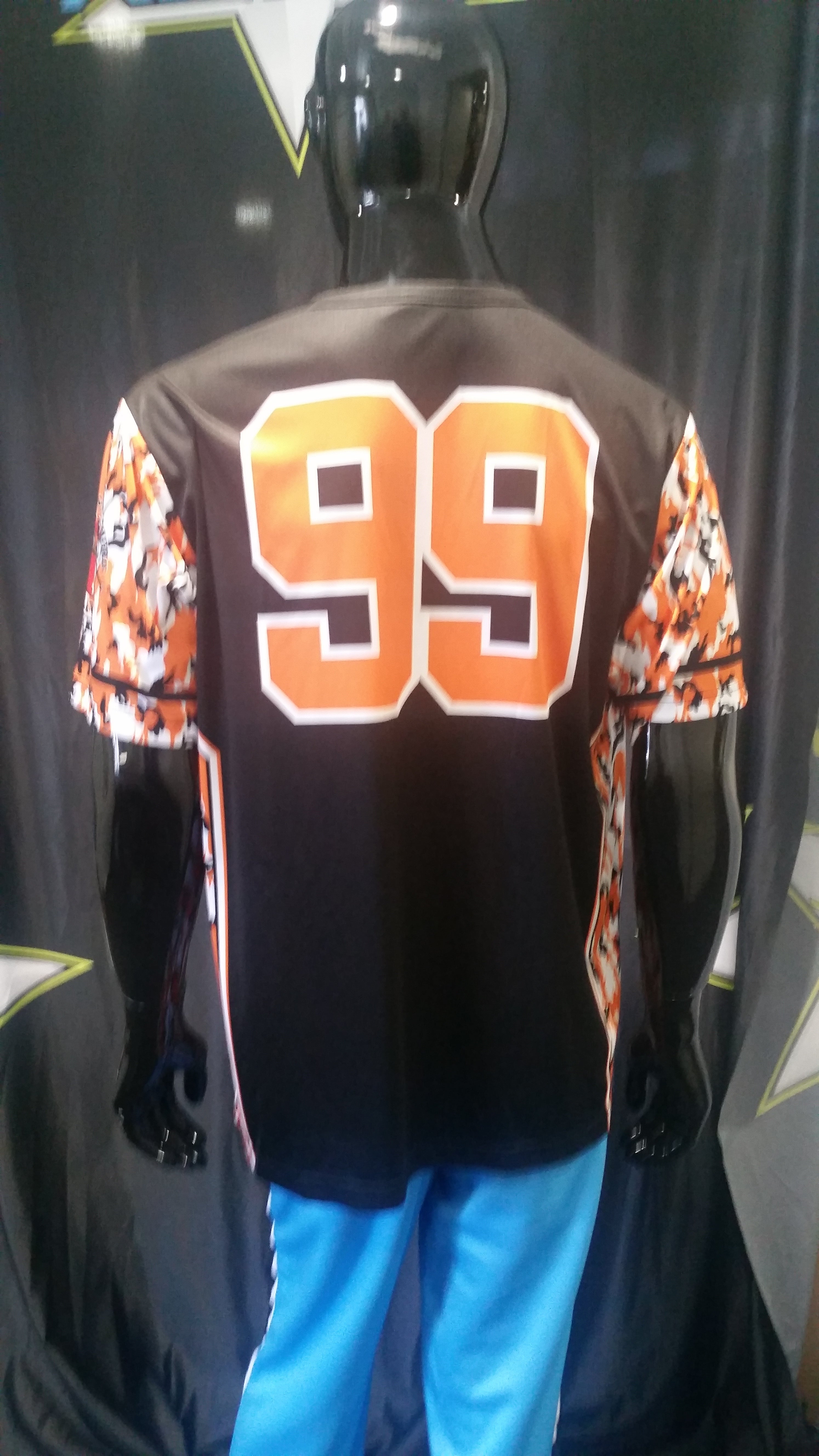 Custom panthers sale jersey
