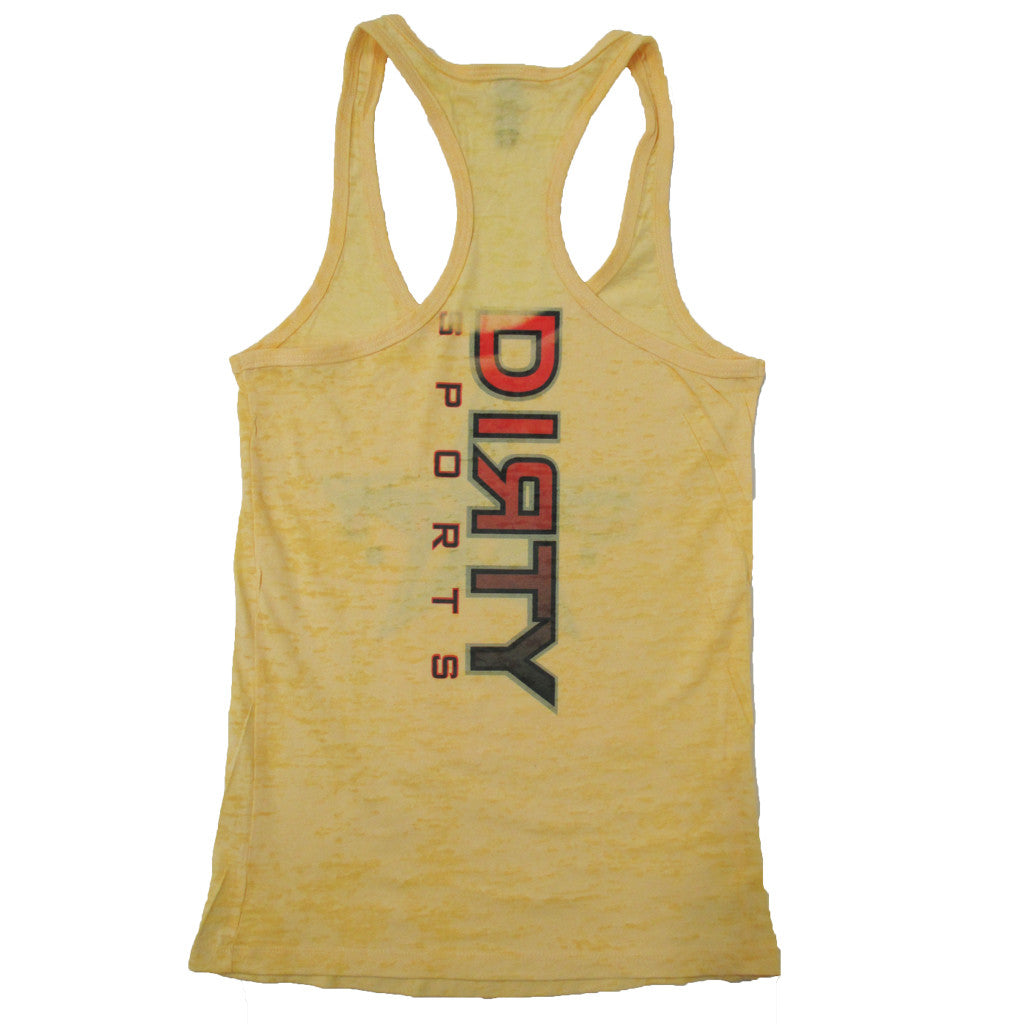 Yellow Razor Tank with Dirty Sports Star