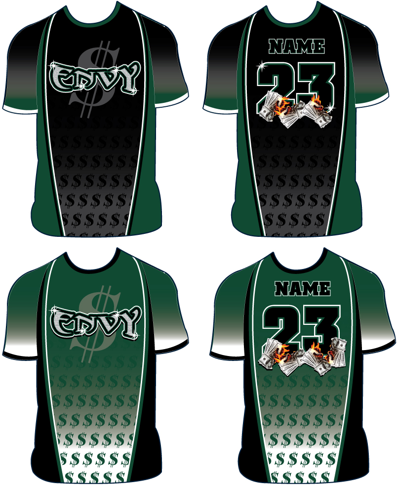 Sample: Custom Dye Sub Uniform - Envy