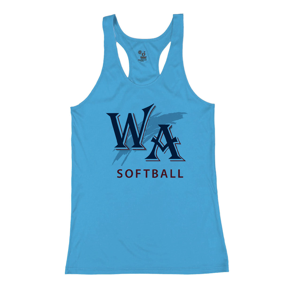WA Softball Blue Tank Top